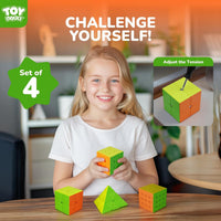 STEAM Life Speed Cube Set - 4 Pcs - image 2