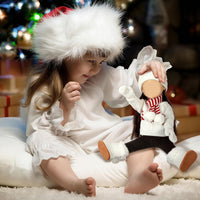 Bencailor 18 inch doll clothes set with jacket, vest, pants, hat and high boots in Christmas cowgirl - view 32