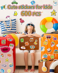 Apakkai 600 Pcs Cute Stickers for Kids - Kids Stickers - image 2
