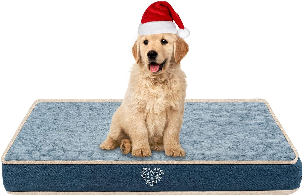 VANKEAN Waterproof Reversible Crate Mat Cool/Warm Washable Joint - M / Navy