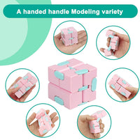 InfinityCube Fidget Toys for Kids and Adults - Macaron Pink / 1 - image 2