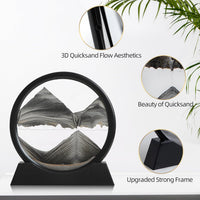 Moving Sand Art Liquid Motion - 7 inch / Black - image 3