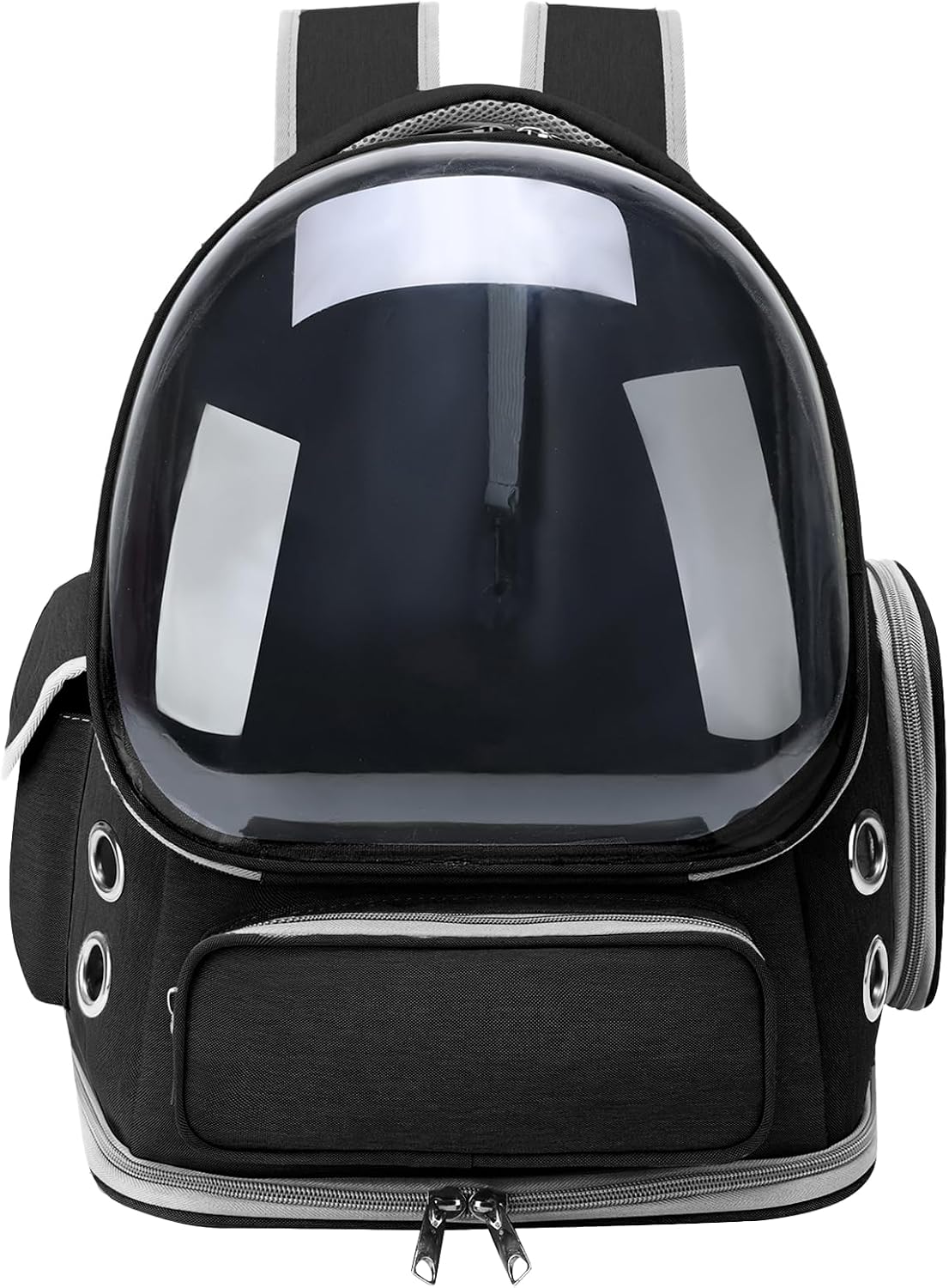Cat Backpack Carrier for Cats and Small Dogs - Black / Large