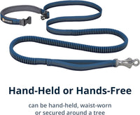 Ruffwear, Roamer Bungee Dog Leash - 5.5'-7' / Orion Blue - image 2