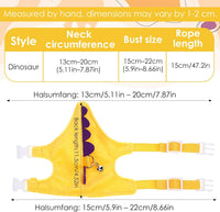 Ferret Harness and Leash Set Small Animals Vest Harness with Safe - Yellow - image 2