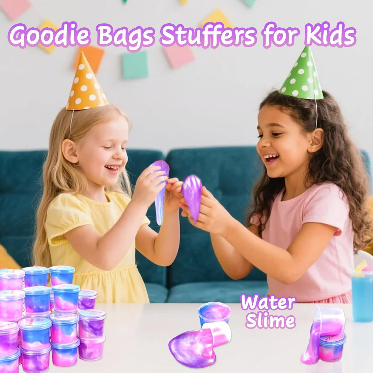 36 Packs Unicorn Slime Kit, Unicorn Party Favors for Kids - image 4