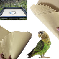 Gravel Paper for Bird Cage - 20 PCS - 17" x 11"