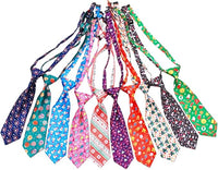 PET SHOW 10pcs Christmas Medium Dog Ties Neckties for Large Dogs Adjustable Holiday Grooming Accessories Neck Ties Bowties Girl Boy Festival Costumes Puppies Cats Photography Party Gift Favor