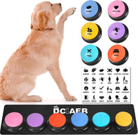 Dog Buttons for Communication, Talking Buttons for Dogs - 6 Pack