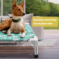 Elevated Dog Bed Pet cot for Small Dogs, Indoor and Outdoor Use – Essentials for Dogs - Medium - image 2