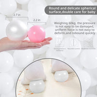 Heopeis green ball pit balls, 2.75 inches, crush proof plastic for kids - view 21