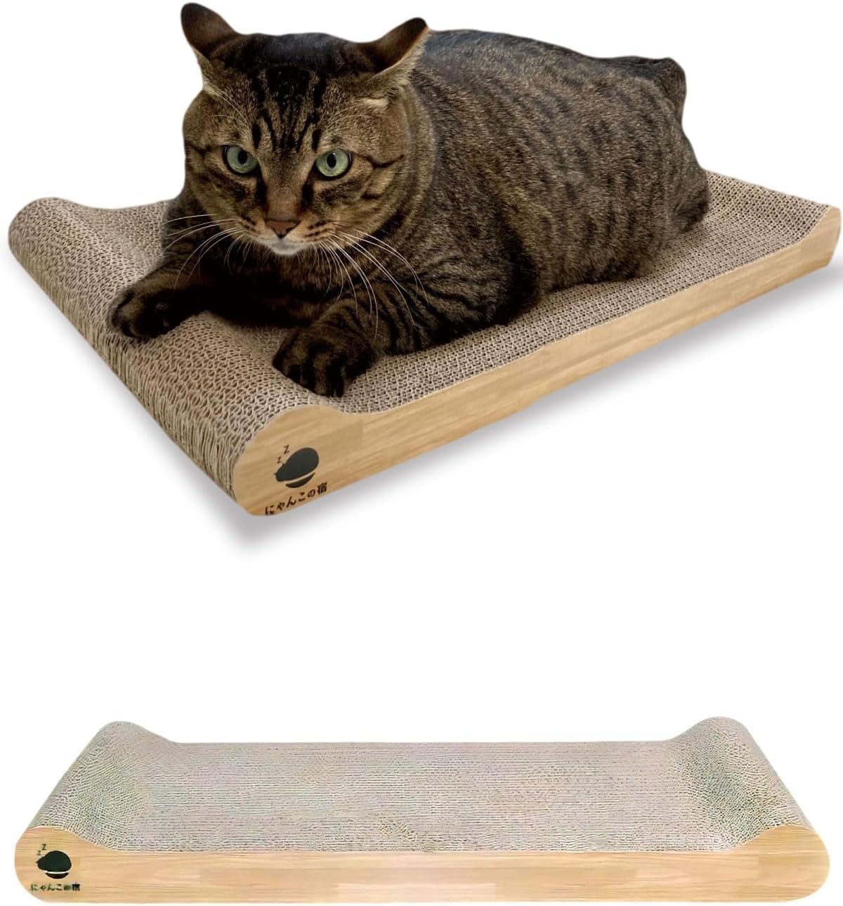 NyankonoYado No Mess & 1-Year Durable Cat Scratcher