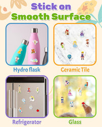 Benresive Reusable Sticker Book, Travel Stickers for Kids - Fairy - image 4