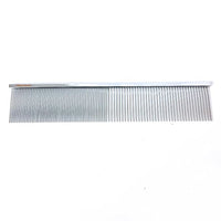 Warren London Copper Everyday Comb for Dog | 7.5 inches | Rounded Tips Prevent Irritation | Comfort Control Durability and Detail | Fine/Coarse Deshedding Demat Tool