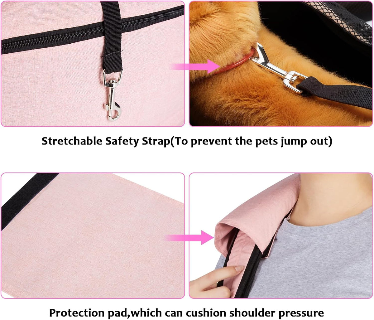 Ownpets XL Dog Sling 15-25lbs - Pink - image 4
