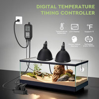 Reptile Thermostat, Light Timer for Temperature and Lighting Control, Day-Night Timer Thermostat - image 3