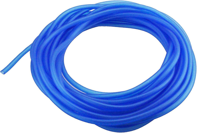AQUANEAT Aquarium Tubing 8 Feet, Airline Tubing - 25 Feet / Blue