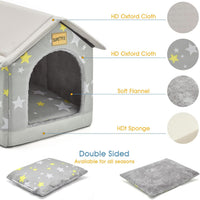 Dog House Indoor, L Size Indoor Dog House for Medium Dog – Essentials for Dogs - Gray / L - image 2