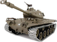 Heng Long 1/16 RC Walker Bulldog tank M41A3, modified edition with metal tracks