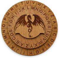 Creative Escape Rooms Hide and Seek laser engraved cipher wheel decoder, 2 pack - view 6