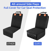 2 Pack Pet Car Seat Cover for Front Seat - black - image 3