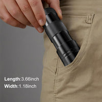 COSOOS 2 Pack UV Flashlight - Black / 4 Pack - image 2