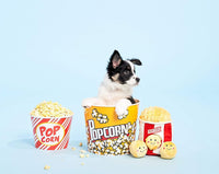 ZippyPaws Burrow Hide & Seek Plush Puzzles, Milk and Cookies - Popcorn Bucket - image 4