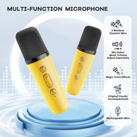 YLL Karaoke Machine for Kids - Yellow - image 3