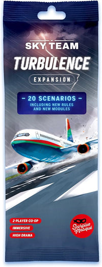 Sky Team, Work Together to Land the Plane, Ages 12+, 2 Players - Turbulence Expansion - image 2