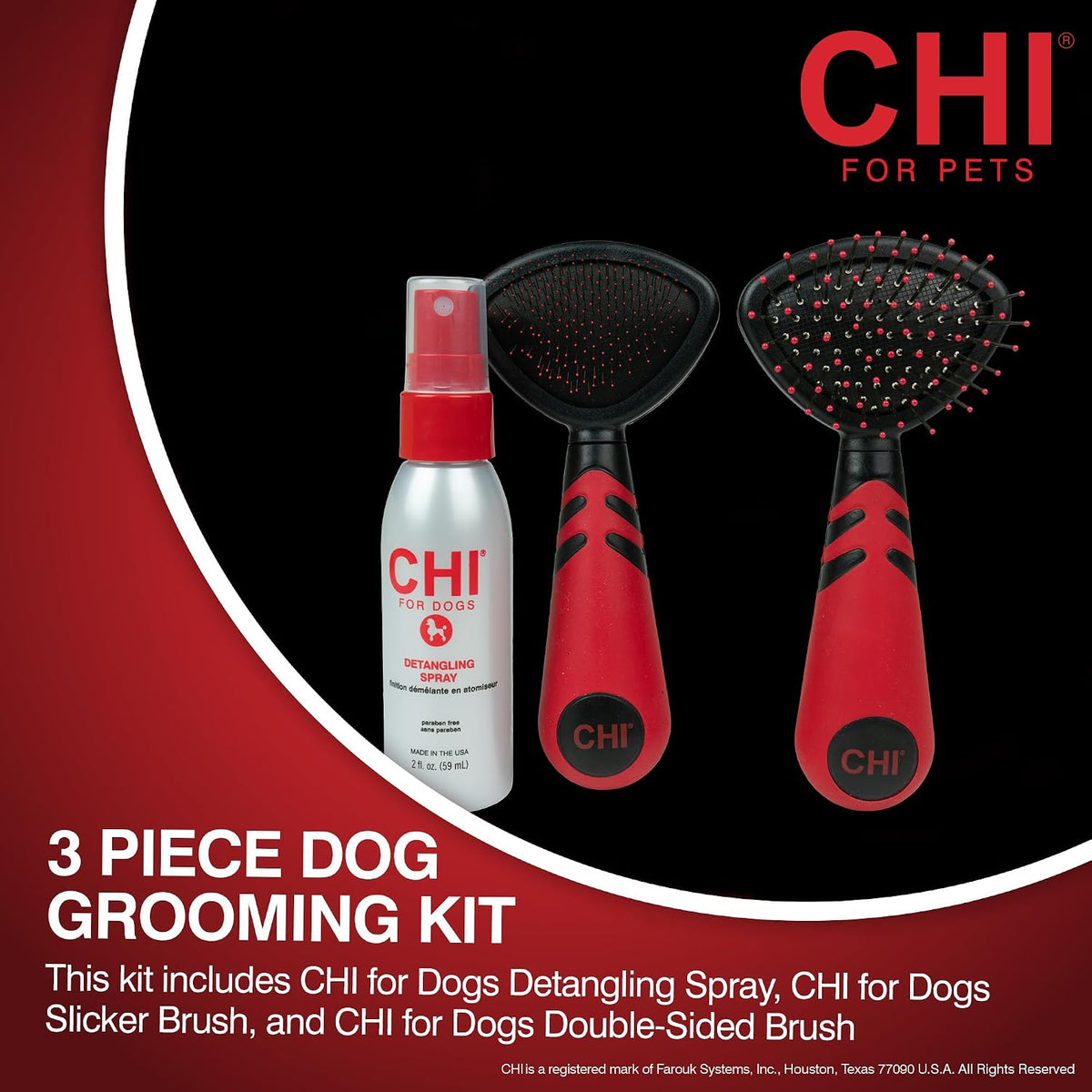 CHI for Dogs Small Breed Detangling Kit - image 2