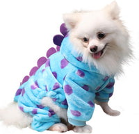 Nigua dinosaur costume hoodie with spiked hood for small and medium dogs and cats - view 2