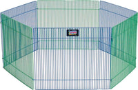 MidWest Homes for Pets Small Animal Pet Playpen/Exercise Pen - Playpen / 32"L x 32"W x 15"H