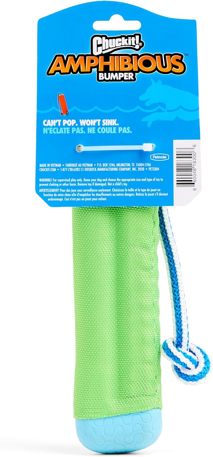 Chuckit! Amphibious Bumper Dog Fetch Toy, Floats, for Water Play - Small / 1 - image 4
