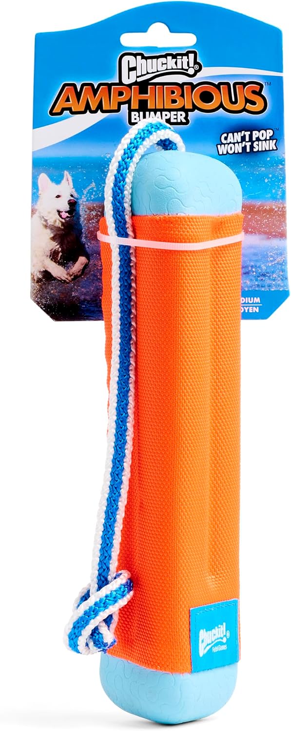 Chuckit! Amphibious Bumper Dog Fetch Toy, Floats, for Water Play - Medium / 1 - image 4