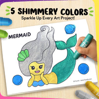 24 Thin Washable Paint Sticks for Kids - 24 Thick - image 4