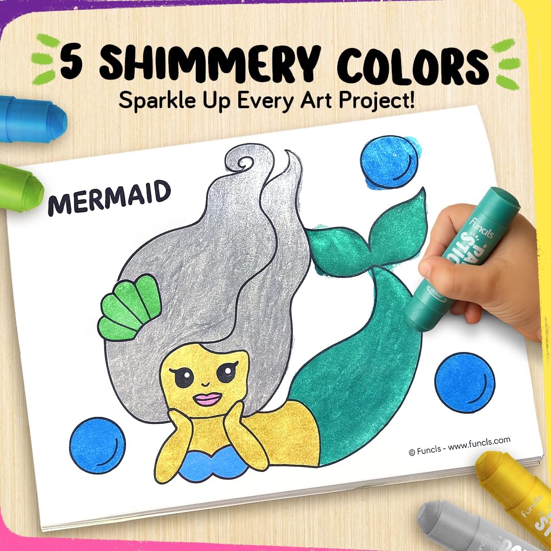 24 Thin Washable Paint Sticks for Kids - 24 Thick - image 4