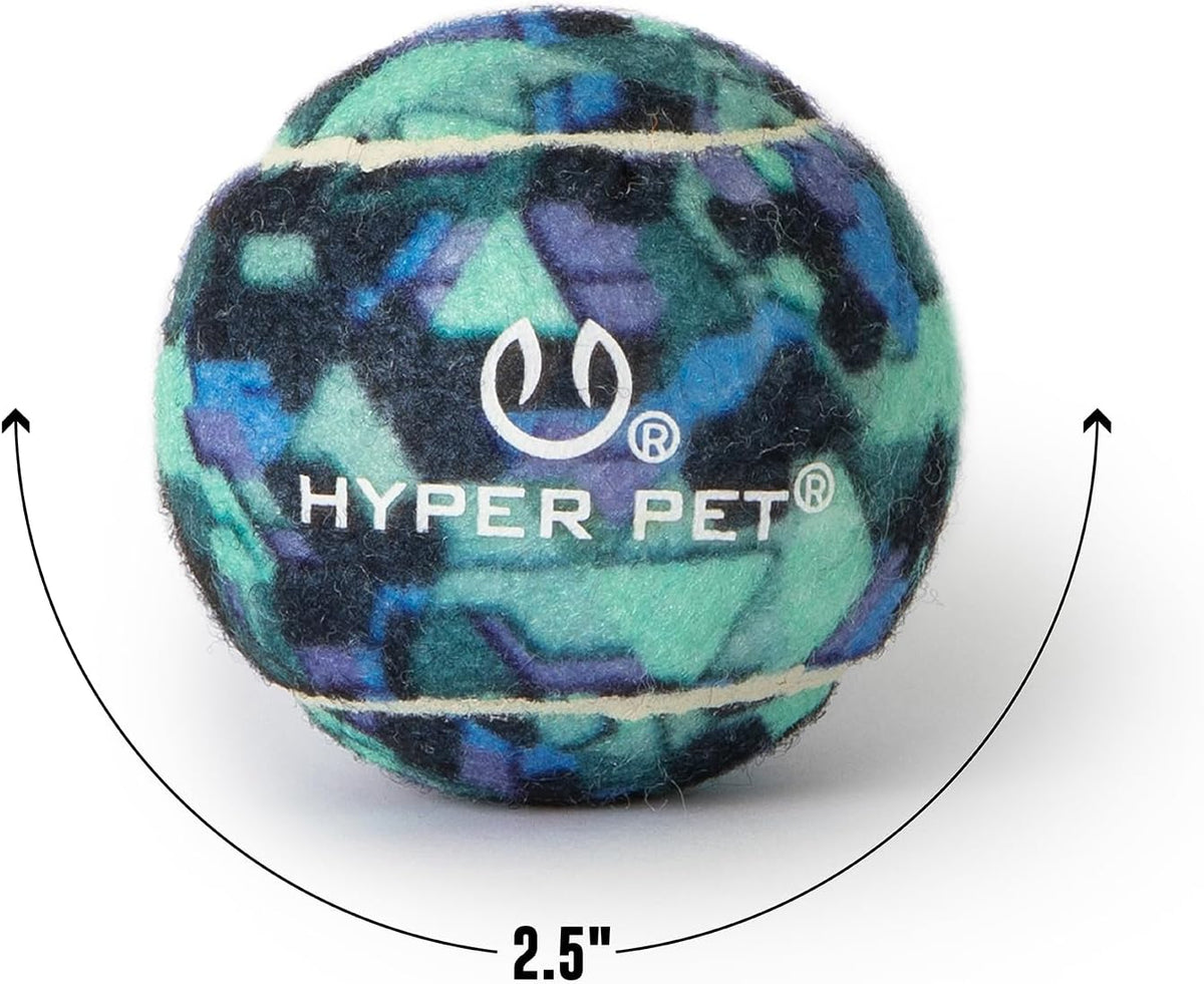 Hyper Pet Mini Extra Small Tennis Balls for Dogs - Blue Camo / Regular 2.5" - 4 Pack - image 3