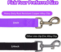 Hi Kiss Dog/Puppy Obedience Recall Training Agility Lead - 100 Feet / T8:Large Dog Thicken purple - image 3