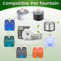 Cat Water Fountain Filter - Filter 8 Pack - image 2