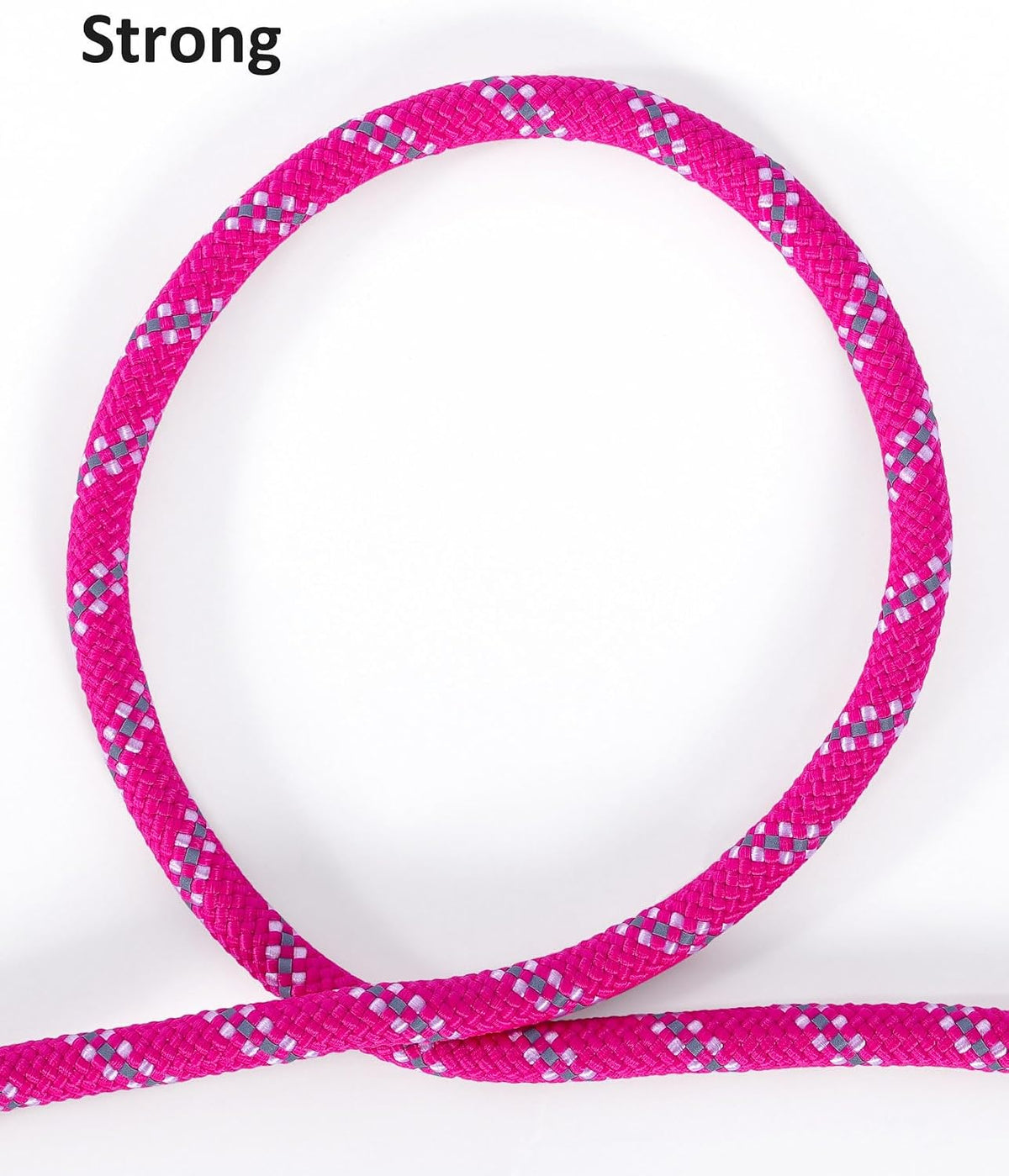 Long Dog Leash for Training 10FT/16FT/20FT/30FT/50FT/100FT - 20FT* 3/8 inch / 1Pack HotPink - image 2