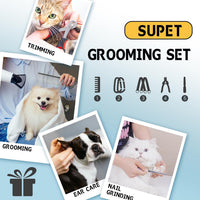 Supet Dog Grooming Hammock for Nail Trimming - M( Max 48 Lb:Leg space: 6.3"-13.5") / Blackcurrant - image 3