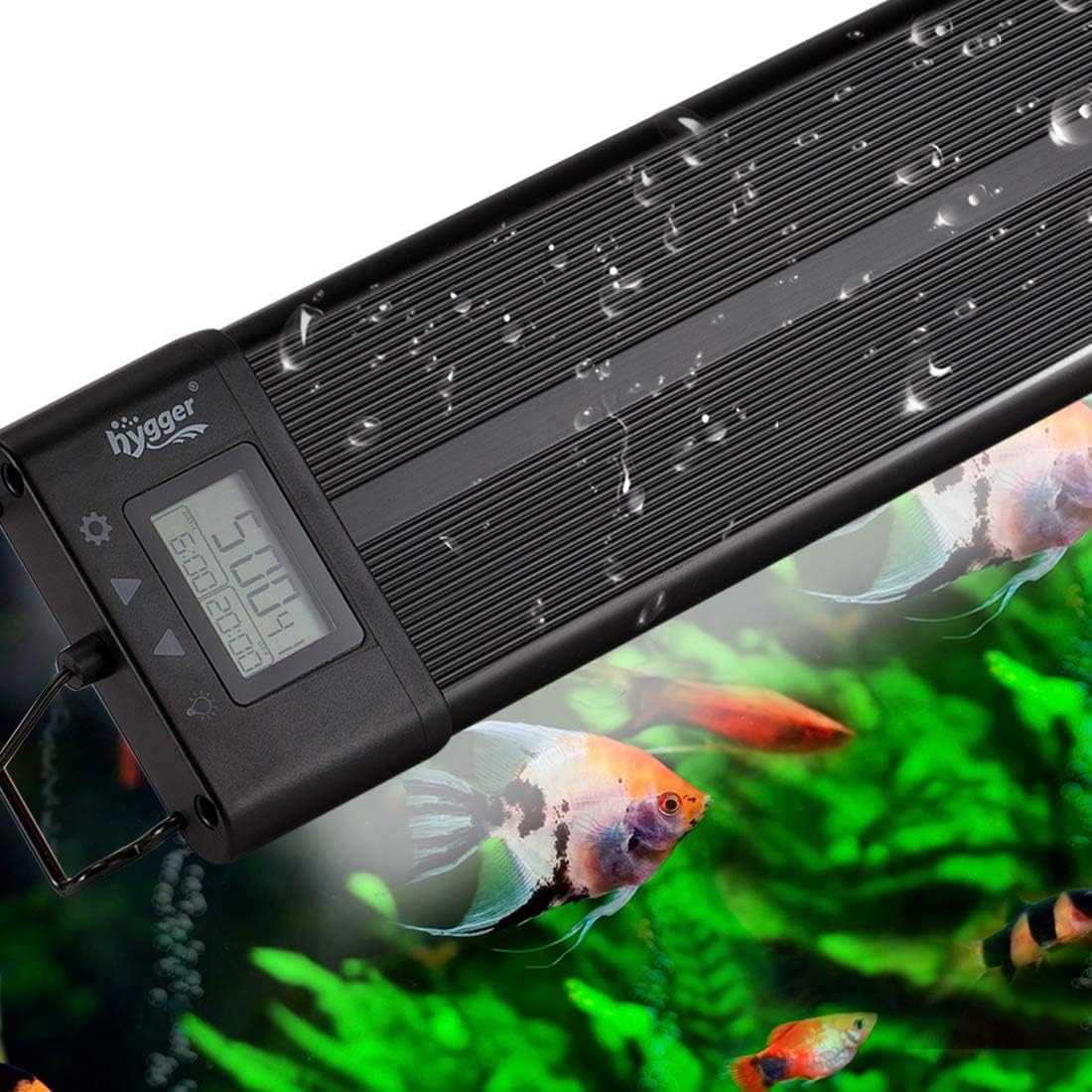 hygger Aquarium Programmable LED Light - 72W - 48in~55in
