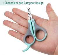 Mr. Pen Cat Nail Trimmer - Blue & Gray, Cat & Kitten Nail Clipper, Small Dog Nail Clipper