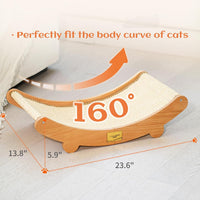 Sisal Cat Scratcher Bed Indoor Wooden Cat Furniture – Essentials for Cats - Standard (Pack of 3) - image 3