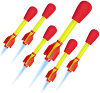 Stomp Rocket Ultra Rocket Refill Pack Soars Up to 200ft - Ultra Refill 6 Pack