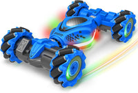 Fosgoit Gesture Sensing RC Stunt Car - Blue-black