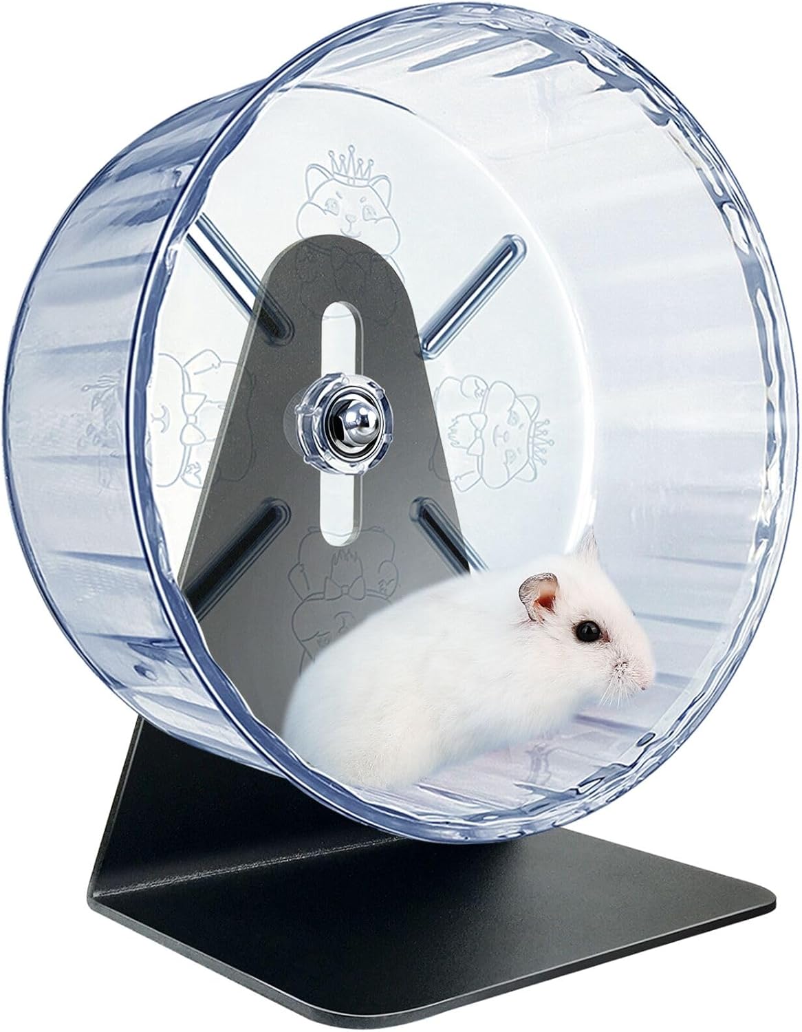 Hamster Wheel, Silent Wheel - Φ 6 inch / Transparent
