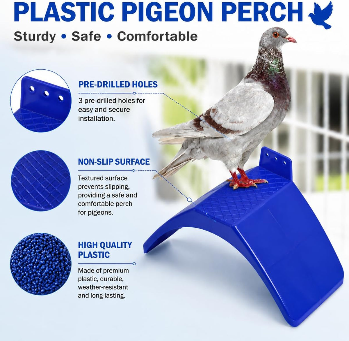Coloch 20 Pcs Dove Rest Stand - image 3