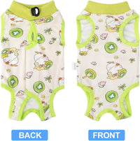 Coppthinktu Cat Recovery Suit Female Cat Onesie After Surgery Anti - Medium / Duck - image 3