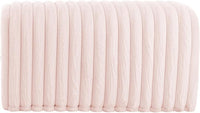 Storage Bench Pet Supplies Corduroy Bench Cat's nest to Hide for The Living Room, Entryway and Bedroom (Pink)